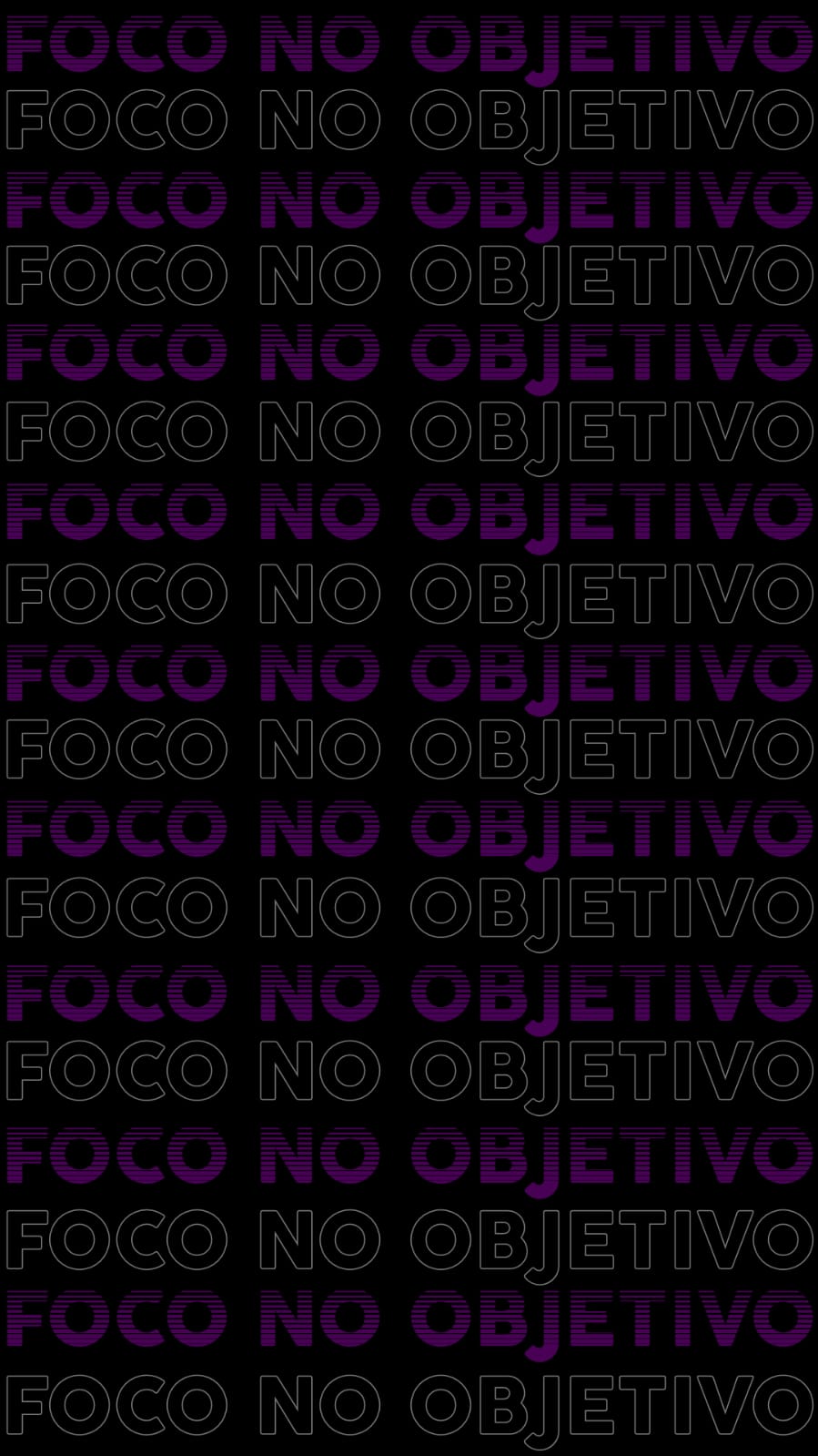 Figurinha: Foco no objetivo